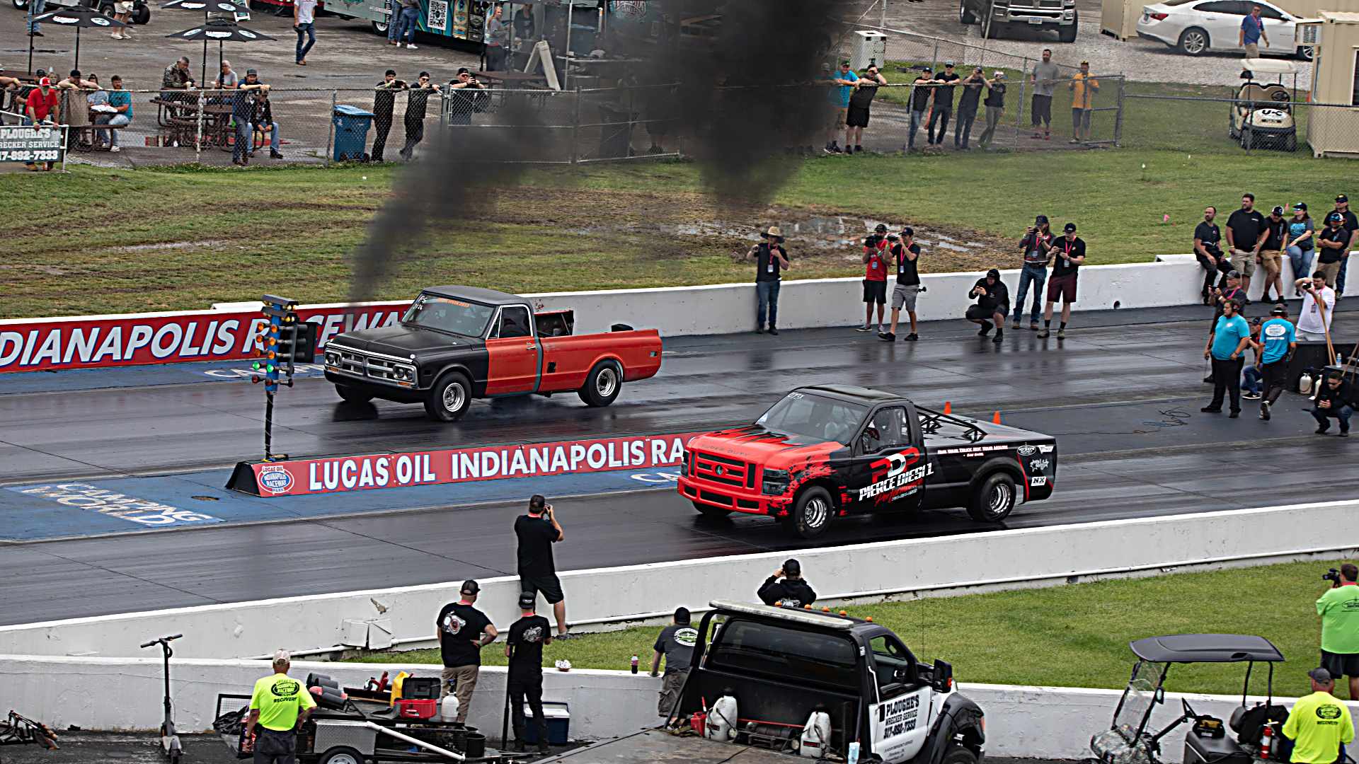 Diesel motorsports action