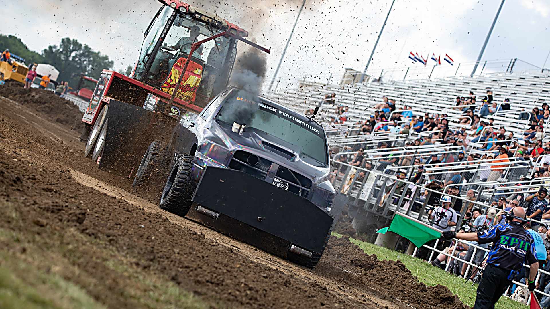 Diesel motorsports action